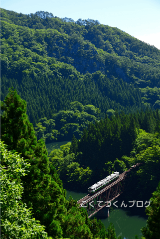 只見川第三橋梁もう一つのの撮影スポット